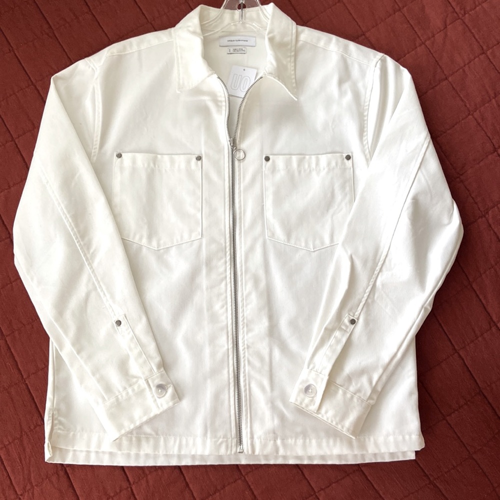NWT Urban Outfitters Jacket, Ivory color Size M